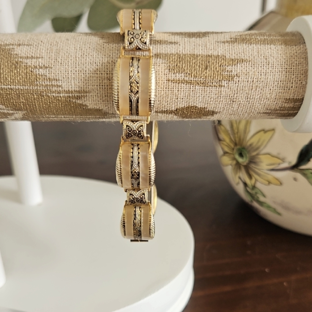 Vintage Damascene Bracelet Circa 1950's